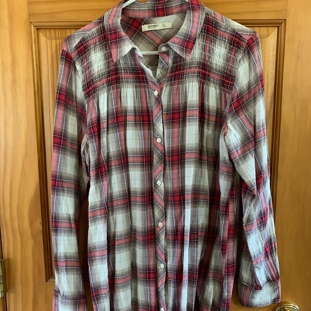 GUC large Old Navy button up